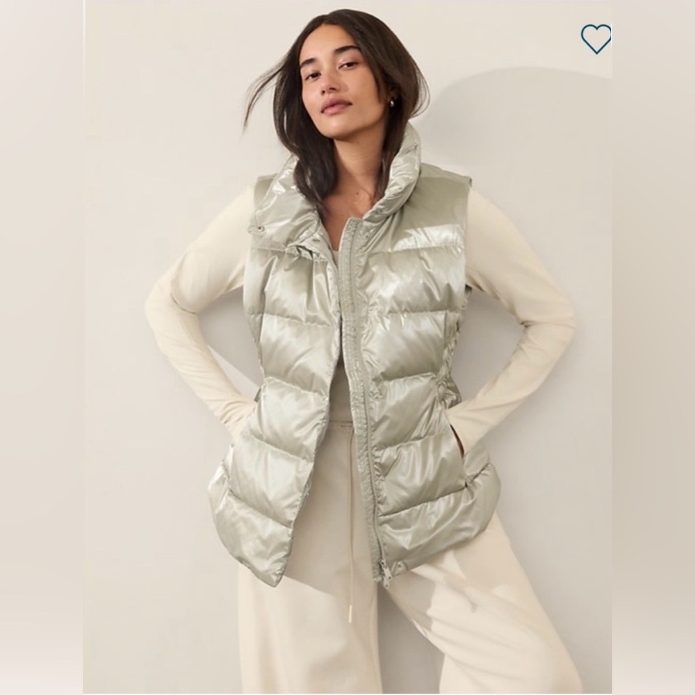 Athleta Downtown Vest in Glacier Size XL